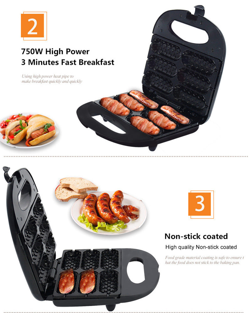 Home Hot Dog Roast & Sausage Frying Machine