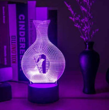 Creatieve 3D nachtlamp LED-lamp