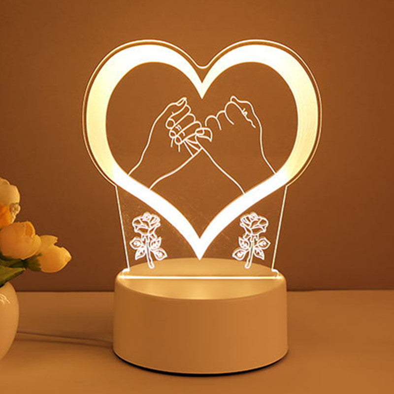 3D Acryl USB LED Nachtlamp