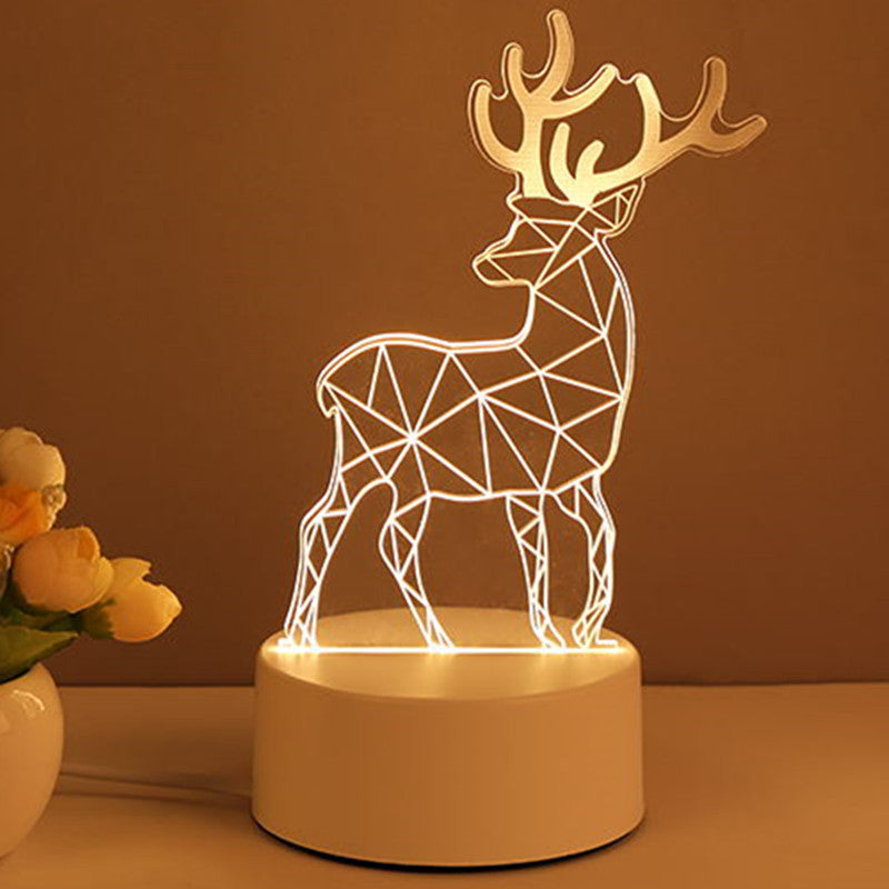 3D Acryl USB LED Nachtlamp