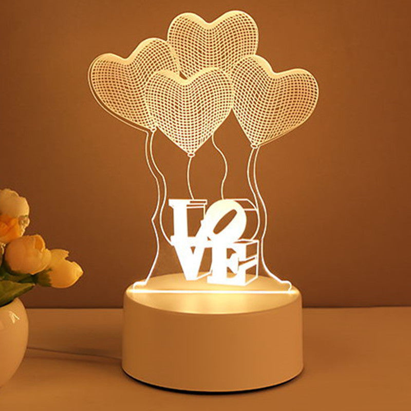 3D Acryl USB LED Nachtlamp