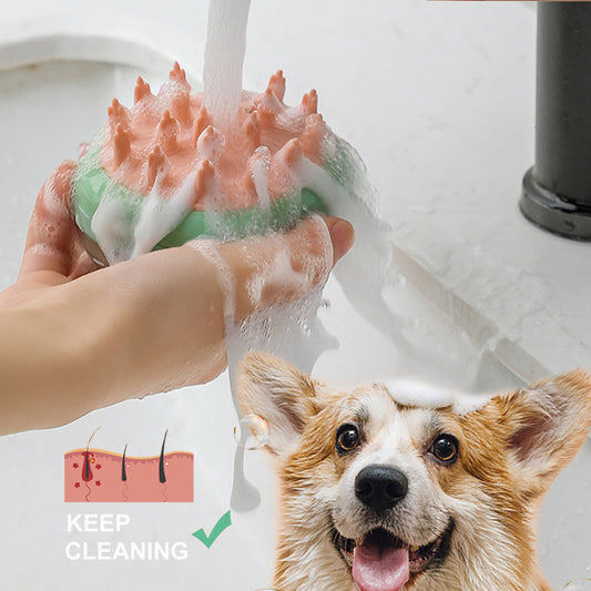 Pet Bathing & Grooming Brush