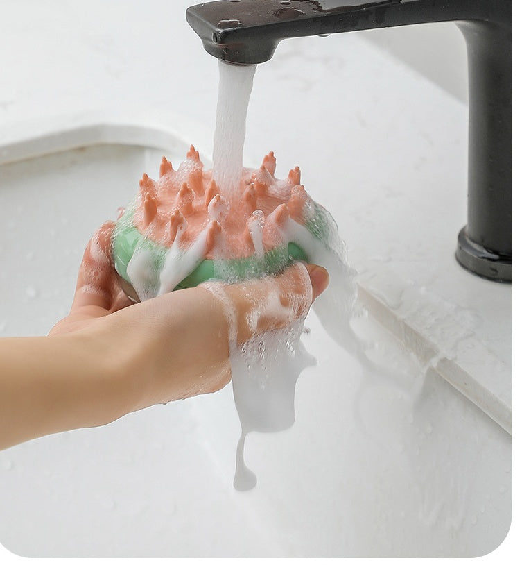 Borstel voor het wassen en verzorgen van huisdieren