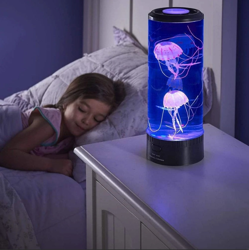 LED Jellyfish Aquarium Night Light