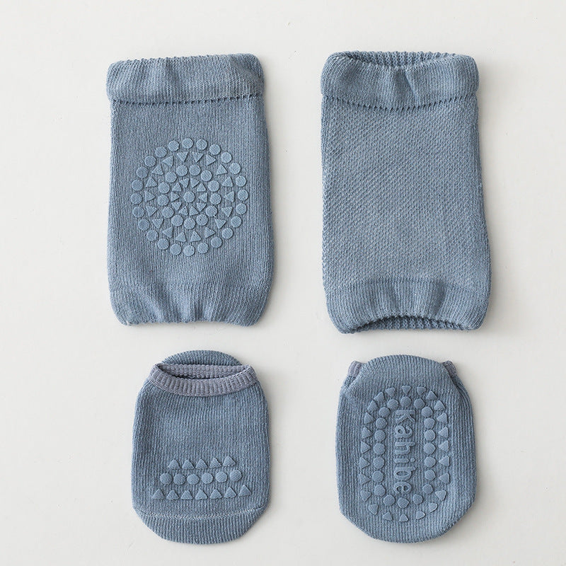 Sommer-Set aus Knieschonern und Bodensocken für Kinder