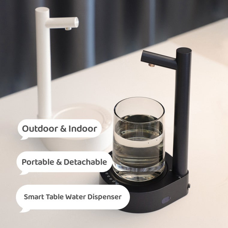 Elektrische watergallondispenser – oplaadbaar en automatisch