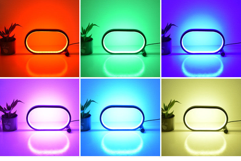 USB Plug-In Oval Acrylic Lamp