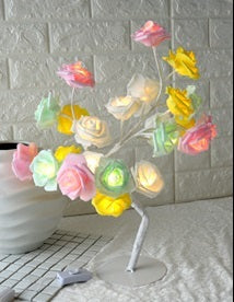 LED Rose Tree Lamp