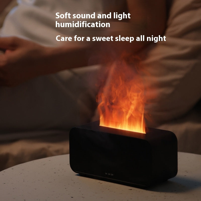 Timing Simulation Aroma Diffuser – Flame Humidifier & Aromatherapy Machine