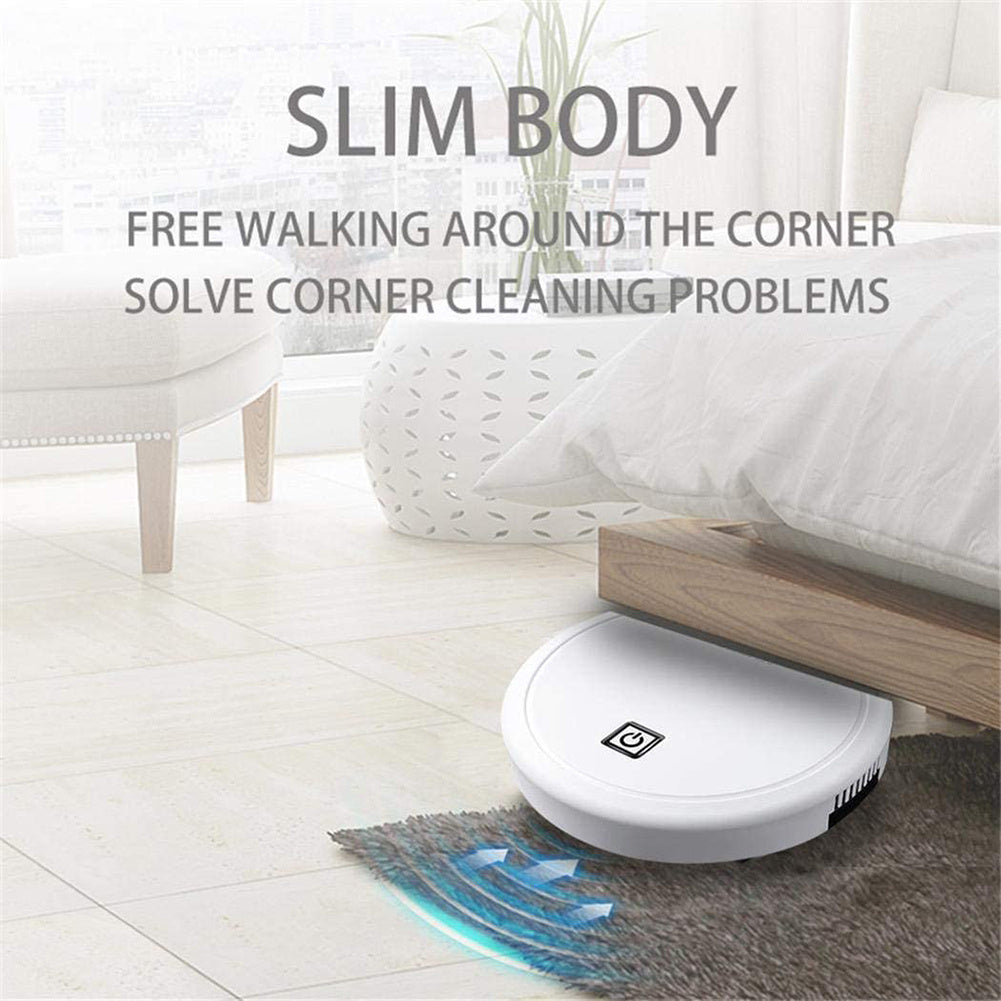 3-in-1 Robot Vacuum Cleaner – Smart, USB Rechargeable