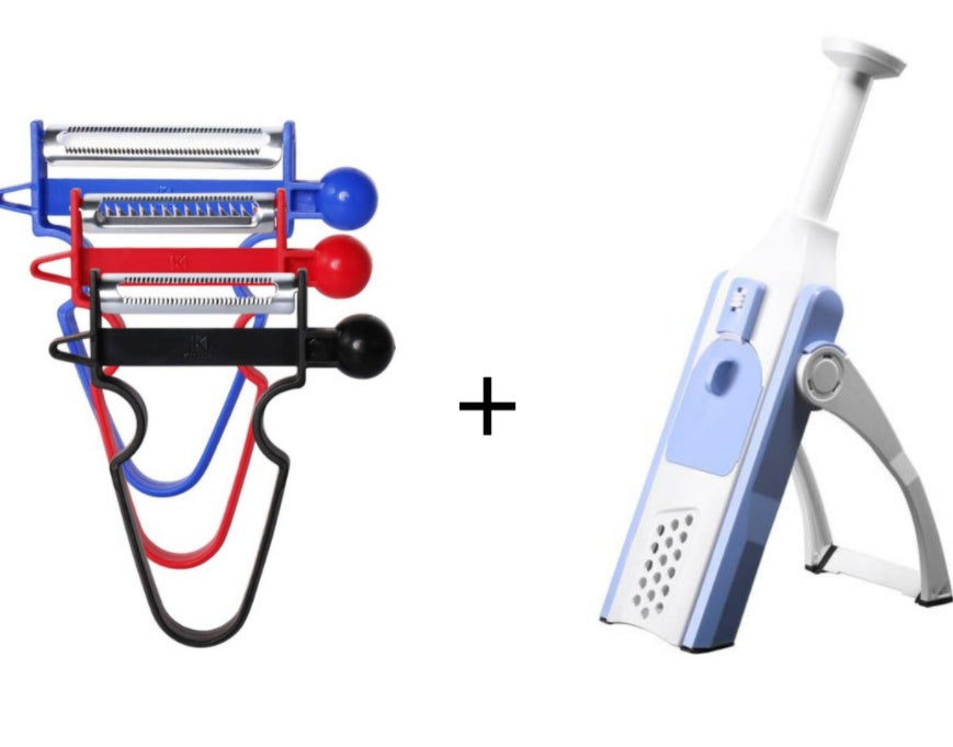 Multifunctionele groentesnijder en -hakker