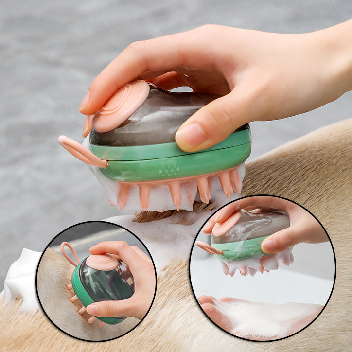 Pet Bathing & Grooming Brush