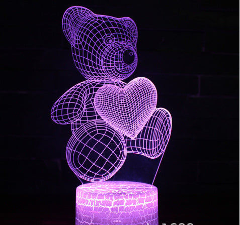 3D Acryl LED Nachtlampe