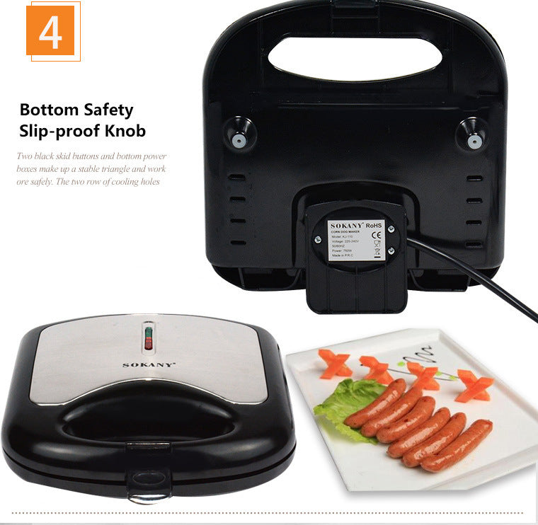 Home Hot Dog Roast & Sausage Frying Machine