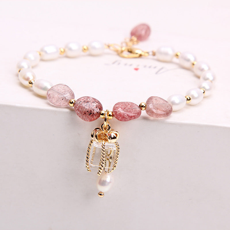 Women's Fashion Natural Pearl Bracelet