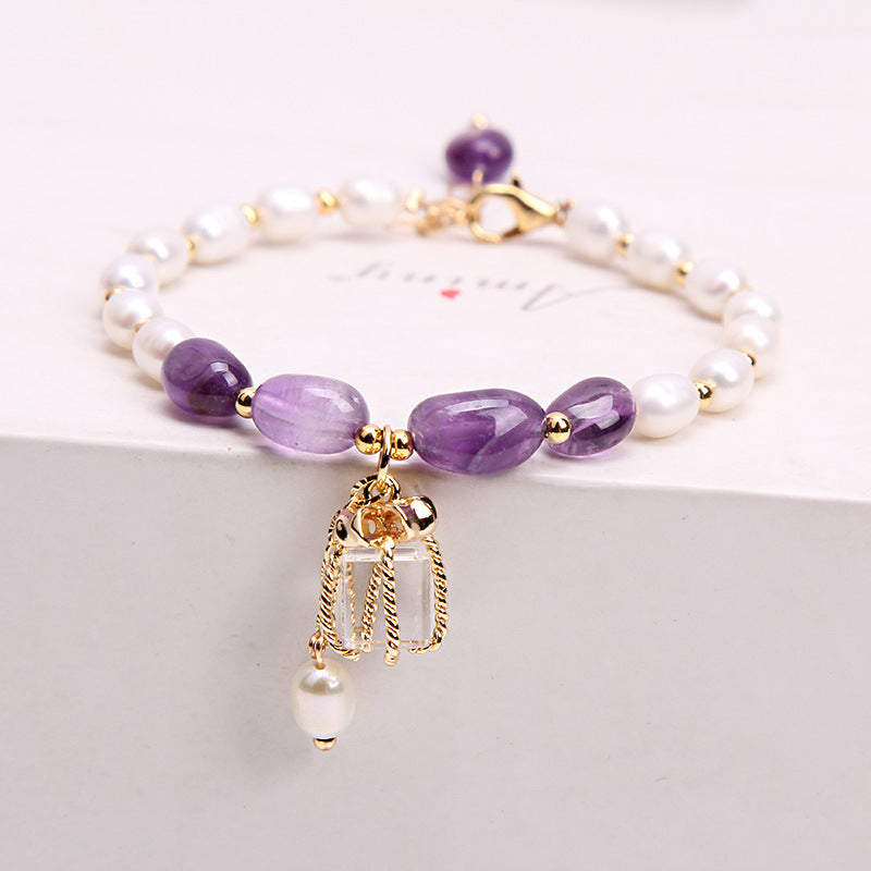 Women's Fashion Natural Pearl Bracelet