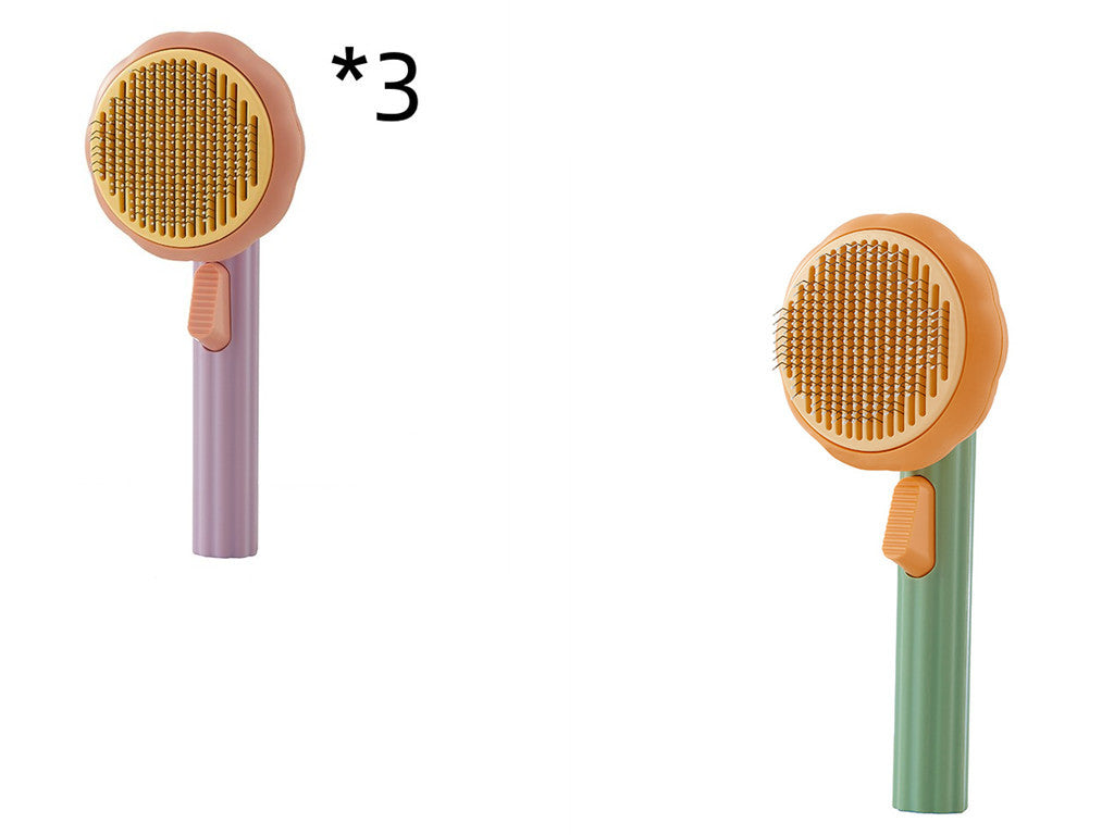 Self-Cleaning Pet Cat Brush