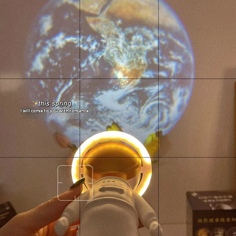 Astronaut Star Projector Lamp