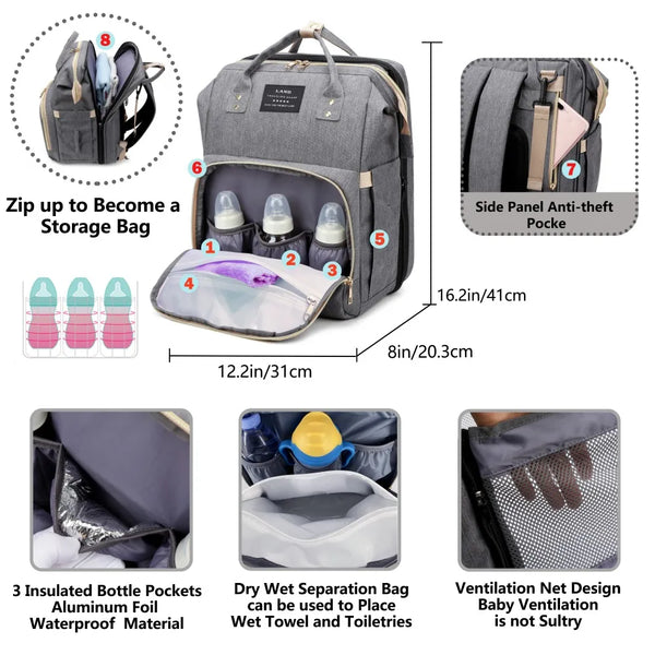 Ultieme on-the-go-tas voor mama